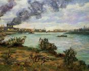 阿曼 吉约曼 : The Confluence of the Seine and Marne at Ivry